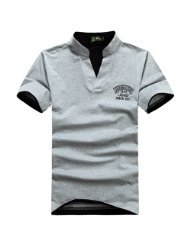 灰色AFS Jeep戰(zhàn)地吉普風(fēng)Polo衫 融合經(jīng)典越野精神的都市通勤之選